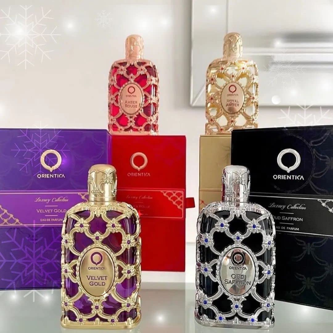 Orientica Colección de Lujo Amber Rouge Perfume para Mujer 80ML